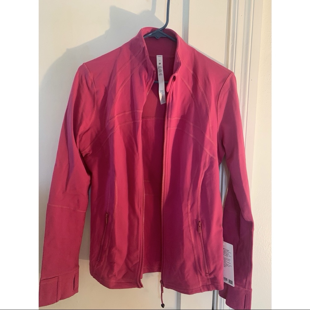 Lululemon pink lychee define jacket! Size 12